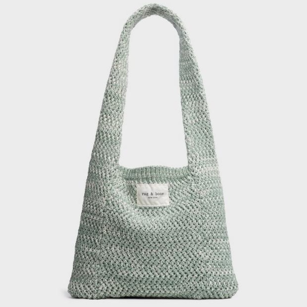NWOT RAG & BONE Addison Shopper Bag in Leaf Green
